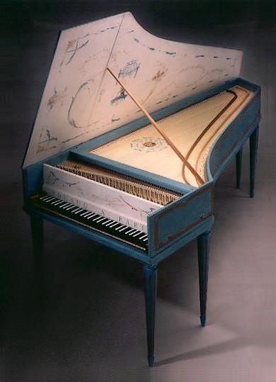 clavecin franco-flamand dcor